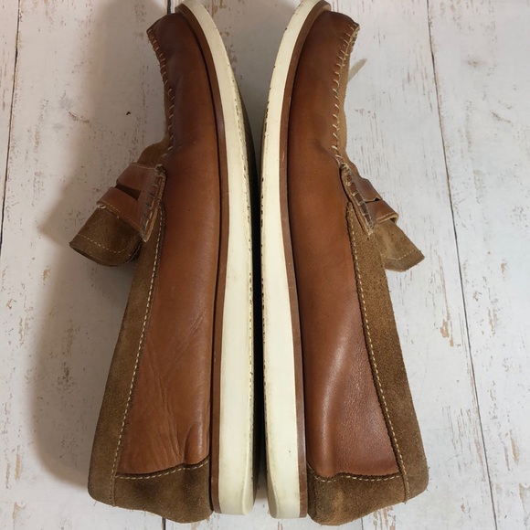 Ashton Grey Scadicci Leather & Suede Penny Loafer - Picture 4 of 7